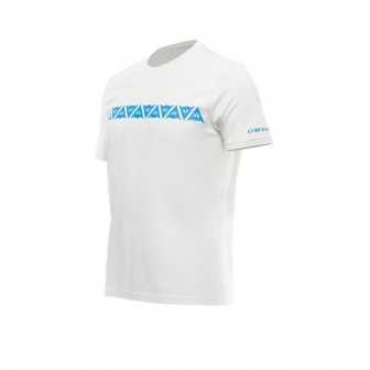 Camiseta Dainese Stripes Gris/Azul