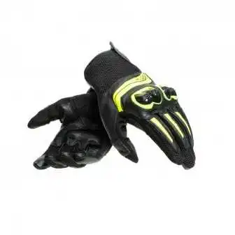 Guantes Dainese Mig 3 Black/Fluo-Yellow