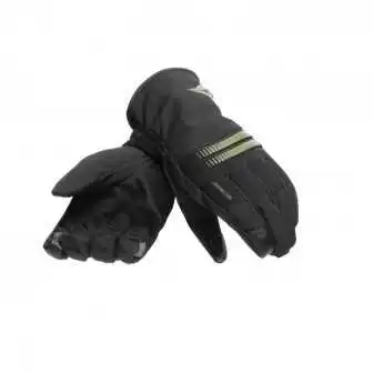 Guantes Dainese Plaza 3 D-Dry Black/Bronze-Green