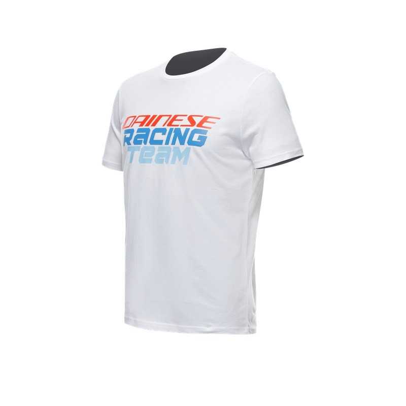 Camiseta Dainese Racing White Para Moto