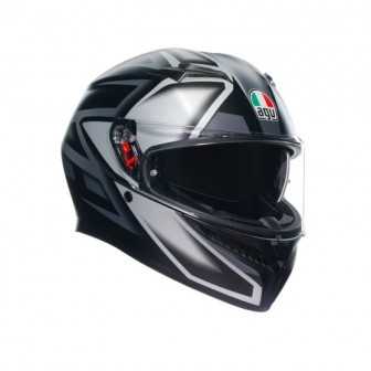 Casco Agv K-3 Compound Matt Black/Grey
