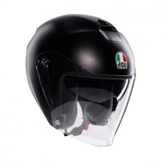 Casco Agv Irides Mono Matt Black Jet