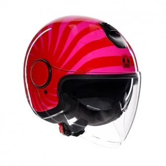 Casco Agv Eteres Tropea Red/Pink