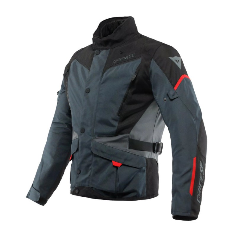 Chaqueta Dainese TEMPEST 3 D-DRY BLACK/EBONY/RED Chaqueta Dainese TEMPEST 3 D-DRY BLACK/EBONY/RED