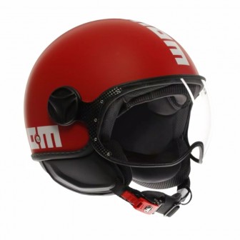Casco MOMO FGTR CLASSIC CANDY MATT RED/WHITE