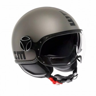 Casco MOMO FGTR EVO TITANIUM/BLACK