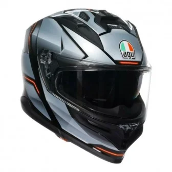 Casco AGV K-7 JAEGER BLACK/SILVER