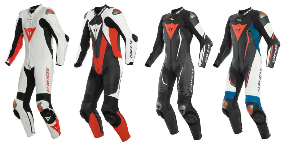 Trajes de 1 y 2 piezas Dainese para moto