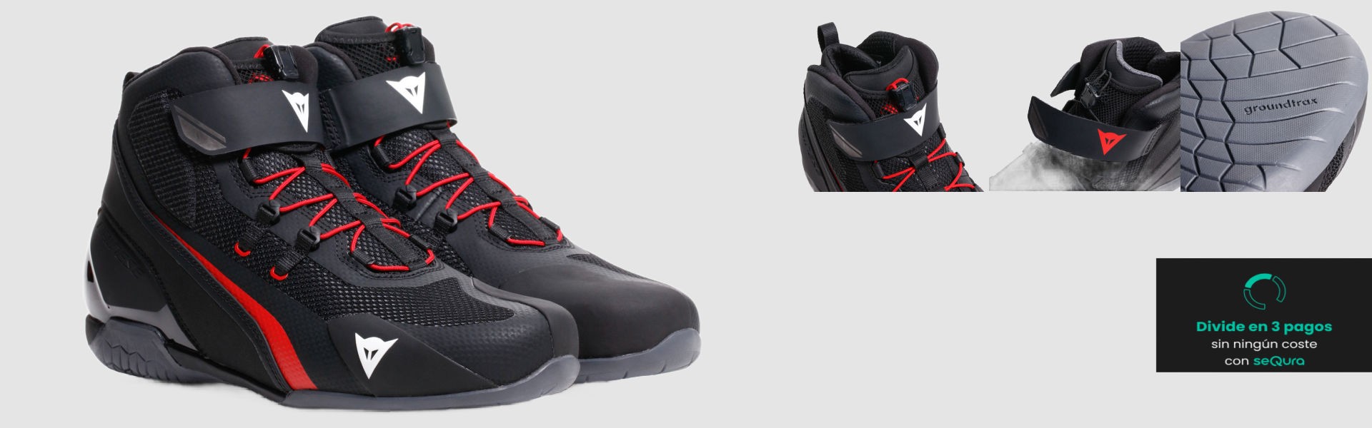 El nuevo modelo de zapatos de verano para moto ya disponible.